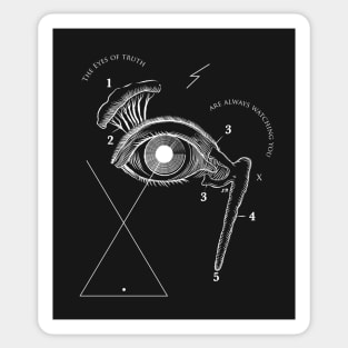 The Eyes Of Truth Sticker